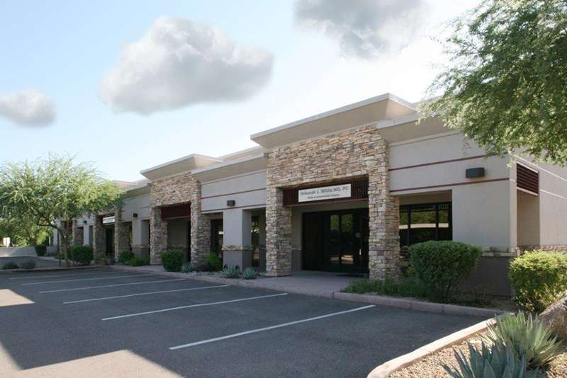 surgery center parking area