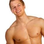 male breast reduction model
