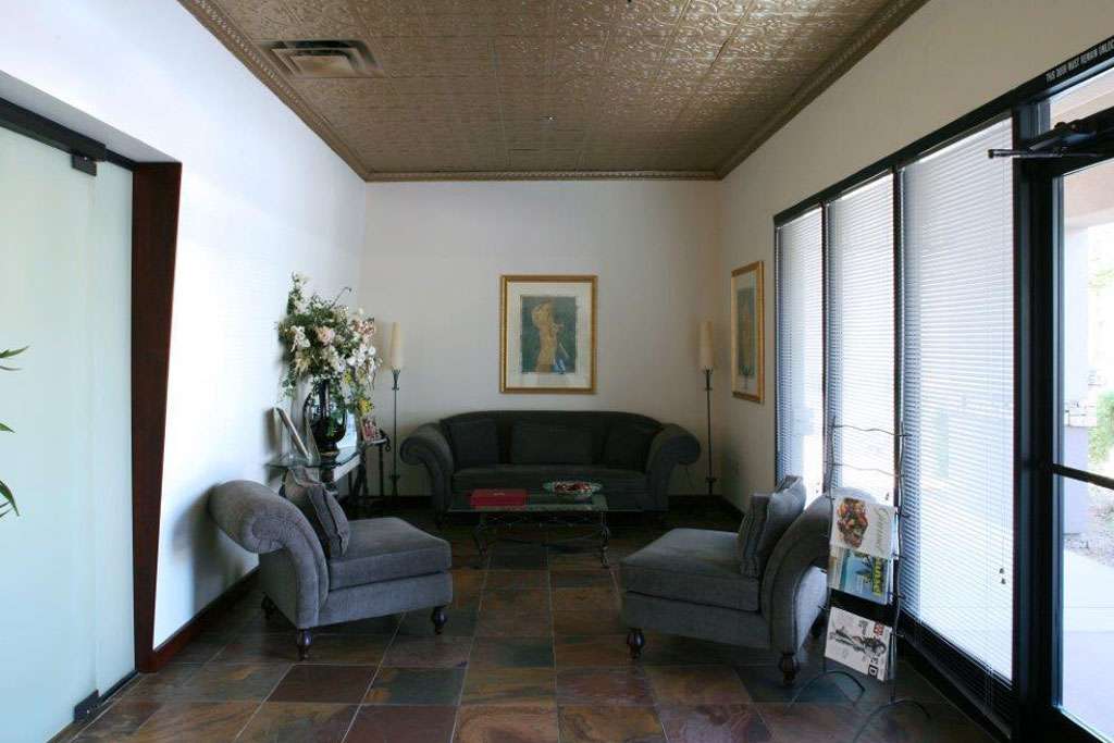 office - lobby with sofa and chairs